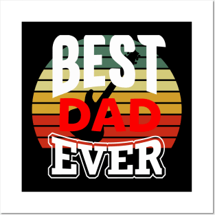 Best Dad Ever Music Posters and Art